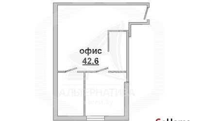 Продажа офиса, Брест, Центр,  42.6 кв.м.. Фото 3
