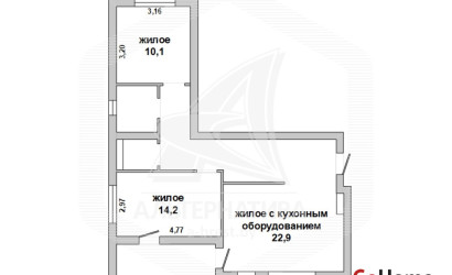 Купить 3-комнатную квартиру, Брест, Центр, ул. Гоголя. Фото 22