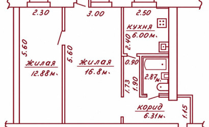 Купить 2-комнатную квартиру, Борисов, Революции, 5. Фото 15