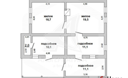 Купить дом, Бульково, Тельминский с/с, 18 соток. Фото 20