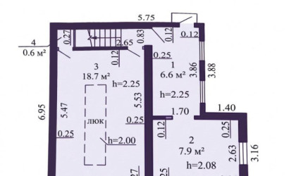 Купить дом в деревне, Одуванчик, 5 соток. Фото 1