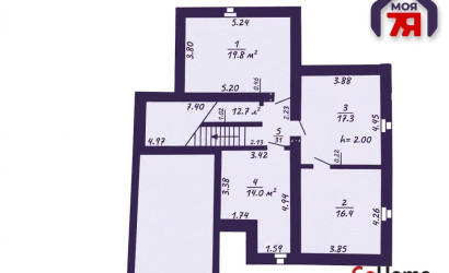  3-этаж.(306.7 м2), Солигорск(Забродская7)