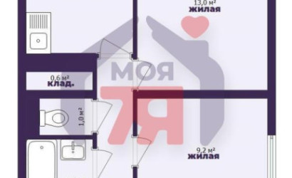 Купить 2-комнатную квартиру, Молодечно, Мира ул., 6. Фото 24