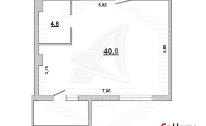 Купить 1-комнатную квартиру, Брест, Центр, ул. Гоголя. Фото 30