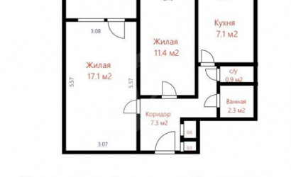 Купить 2-комнатную квартиру, Минск, Чайлытко ул., 15 (Фрунзенский район). Фото 50