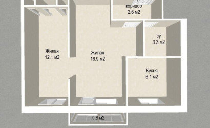 Купить 2-комнатную квартиру, Минск, Куприянова ул., 7 (Московский район). Фото 17