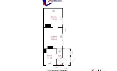 Купить 2-комнатную квартиру, Негорелое, Ленинская ул.. Фото 9