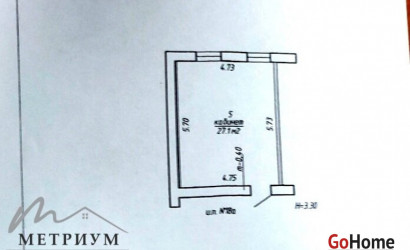 Продажа офиса, Минск, Нововиленская ул., 38,  27.1 кв.м.. Фото 6