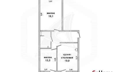 Купить 2-комнатную квартиру, Брест, Ковалево, ул. Центральная. Фото 14