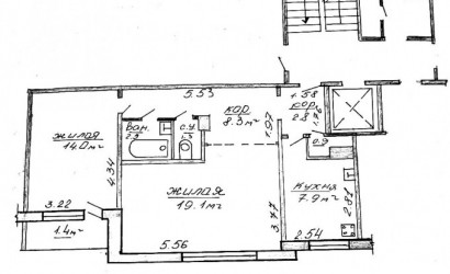 Купить 2-комнатную квартиру, Гродно, Репина, 29. Фото 12