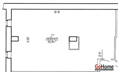 Аренда помещения, Минск, Фабрициуса ул., 8/б,  от 47.5 до 58.9 кв.м.. Фото 7