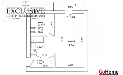 Купить 1-комнатную квартиру, Минск, Бирюзова ул., 15 (Фрунзенский район). Фото 16