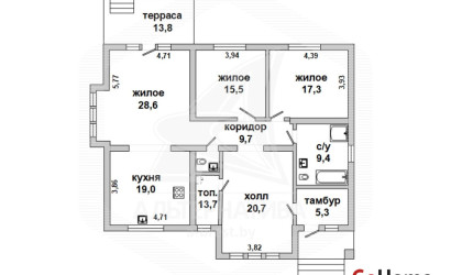 Купить дом, Брест, Ямно-вычулки, 11.68 соток. Фото 1