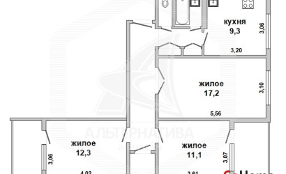 Купить 3-комнатную квартиру, Брест, Дубровка, ул. Дубровская. Фото 1