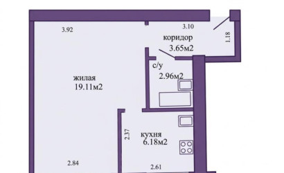 Купить 1-комнатную квартиру, Минск, Красина ул., 55 (Заводской район). Фото 21