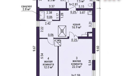 Купить дом, Алекшицы, Центральная ул., 24 соток. Фото 2