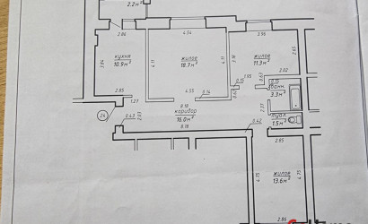 Купить 3-комнатную квартиру, Брест, ул. Мошенского, д. 102А. Фото 7