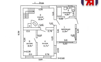 Купить коттедж, Вязынь, 17 Сентября ул., 25 соток. Фото 5