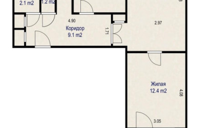 Купить 3-комнатную квартиру, Минск, Притыцкого ул., 38 (Фрунзенский район). Фото 19