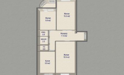 Купить 3-комнатную квартиру, Минск, ул. Казинца, д. 120 (Октябрьский район). Фото 19