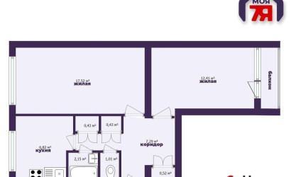 Купить 2-комнатную квартиру, Минск, Ташкентская ул., 26/2 (Заводской район). Фото 14