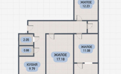 Купить 3-комнатную квартиру, Брест, Писателя Смирнова ул.. Фото 2