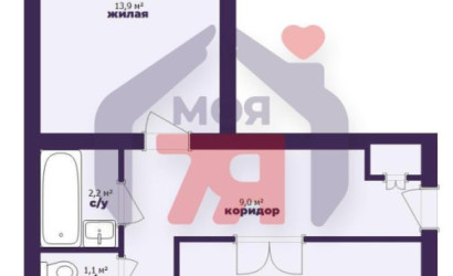 Купить 2-комнатную квартиру, Молодечно, Франтишка Скорины ул., 4/А. Фото 21