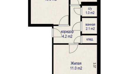 Купить 2-комнатную квартиру, Минск, Брикета ул., 20 (Фрунзенский район). Фото 18