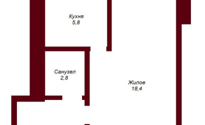 Купить 1-комнатную квартиру, Брест, наб. Ф. Скорины. Фото 10