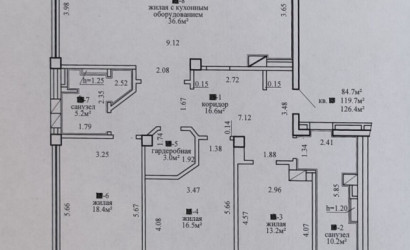 Купить 4-комнатную квартиру, Минск, ул. Панфилова, д. 2 (Центральный район). Фото 20