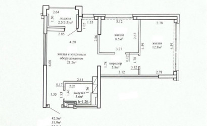 Купить 3-комнатную квартиру, Минск, Савицкого ул., 37(Октябрьский район). Фото 13