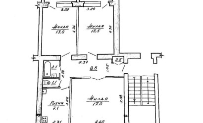 Купить 3-комнатную квартиру, Гродно, Ленинского Комсомола, 36. Фото 5