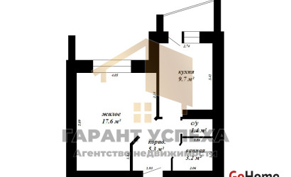 Купить 1-комнатную квартиру, Брест, ул. Московская, д. . Фото 11