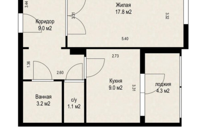 Купить 1-комнатную квартиру, Минск, Люцинская ул., 11 (Фрунзенский район). Фото 43