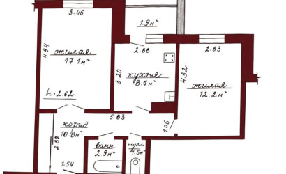 Купить 2-комнатную квартиру, Гродно, Фолюш, 15/216. Фото 11