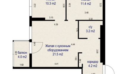 Купить 3-комнатную квартиру, Минск, пер. Братский, д. 11 (Октябрьский район). Фото 20