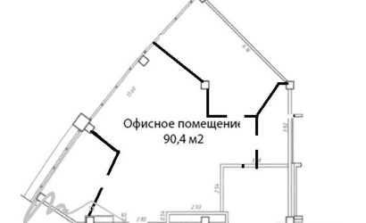 Аренда офиса, Минск, Скорины ул., 8,  90.4 кв.м.. Фото 14