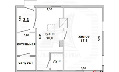 Купить дом в деревне, Тростяница, Ратайчицкий с/с, 25 соток. Фото 1