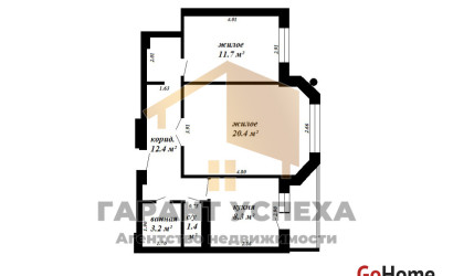 Купить 2-комнатную квартиру, Брест, Махновича. Фото 8