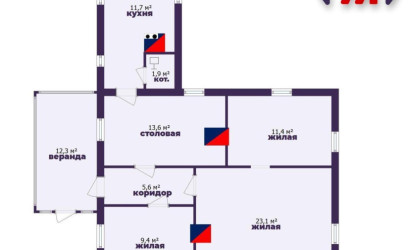 Купить дом, Городок, Молодечненская ул., 19 соток. Фото 28