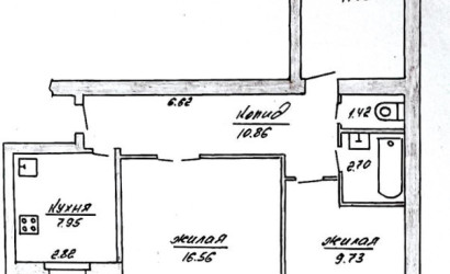 Купить 3-комнатную квартиру, Быхов, Ленина, 32. Фото 7