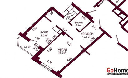 Купить 1-комнатную квартиру, Гродно, Славинского, 11. Фото 17