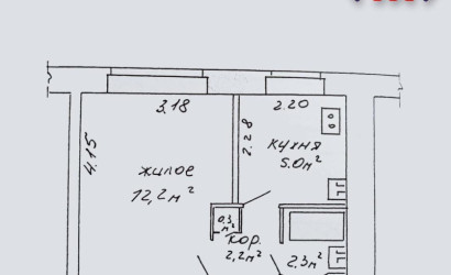 Купить 1-комнатную квартиру, , Франтишка Скорины ул., 2. Фото 19