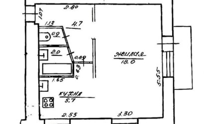 Купить 1-комнатную квартиру, Могилев, Строителей, 26А. Фото 9