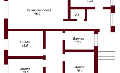 Купить коттедж, Мухавец, 60 лет октября, 16 соток. Фото 18