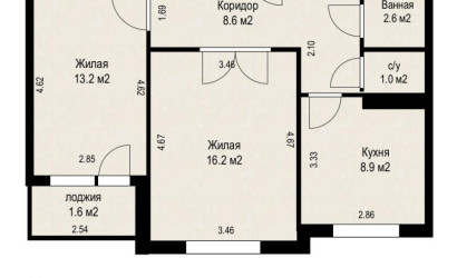 Купить 2-комнатную квартиру, Минск, Рафиева ул., 84 (Московский район). Фото 21