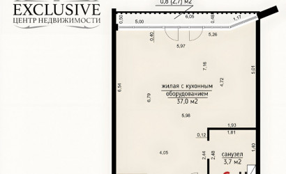 Купить 2-комнатную квартиру, Минск, Жореса Алфёрова ул., 1 (Октябрьский район). Фото 1