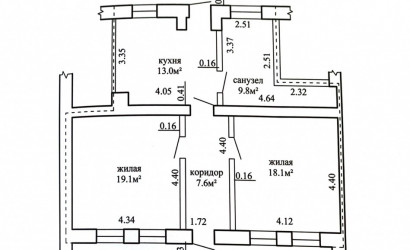 Купить 2-комнатную квартиру, Усяж, Парковая ул., 6. Фото 1