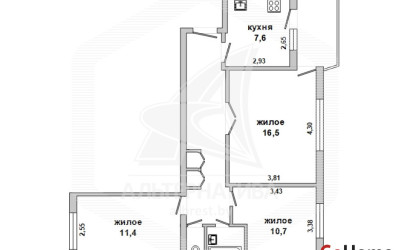 Купить 3-комнатную квартиру, Брест, Заводская, ул. Янки Купалы. Фото 16