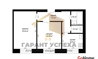 Купить 2-комнатную квартиру, Брест, ул. Спортивная, д. . Фото 12